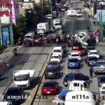 Manifestantes bloquean calzada José Milla y 15 avenida de la zona 6 capitalina