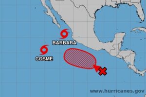 Tormenta Tropical Barbara Advertencia