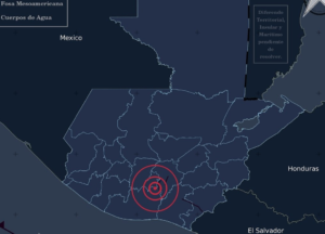 Mapa de temblores en Guatemala: dónde se han registrado los sismos del 8 y 9 de julio