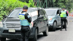 PNC reporta más de 58 mil sanciones en el 2025 por conducir sin licencia o no portarla