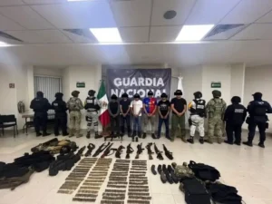 Capturan en Chiapas a presuntos integrantes del cartel de Sinaloa, dos son guatemaltecos