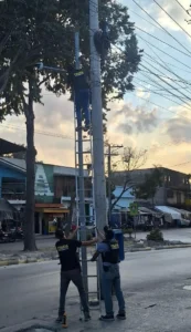 El centro de operaciones del Barrio 18 que contaba con una red propia de cámaras de vigilancia