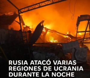 Drones rusos matan a pareja en Zaporiyia; reportan herido a menor en otro ataque